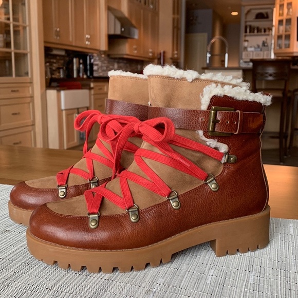 Nine West hiker style boots - Picture 1 of 16